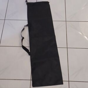 4/$30 New Black Carrying Bag With Side Drawstring Opening & Handle